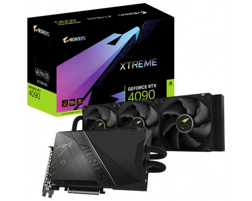 Gigabyte AORUS GeForce RTX 4090 XTREME WATERFORCE 24G NVIDIA 24 GB GDDR6X